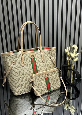 Kahverengi Deri Klasik Kadın Çantası - Görsel 2