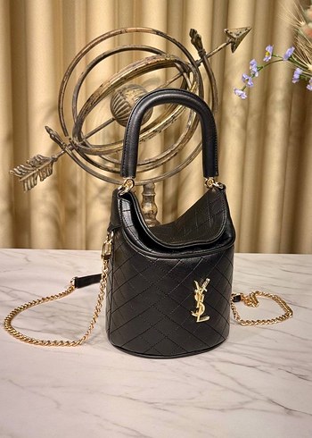 Zincir Detaylı Siyah Deri Kadın Çanta - Görsel 16