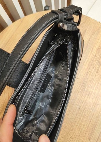 Kahverengi Deri Kadın Çanta - Görsel 10