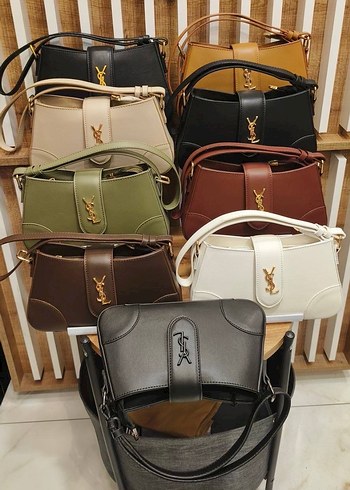 Kahverengi Deri Kadın Çanta - Görsel 13