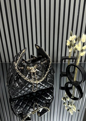 Zincir Detaylı Kahverengi Deri Kadın Çanta - Görsel 8