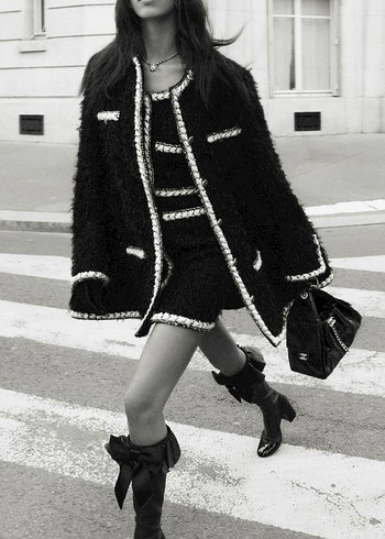 Zincir Detaylı Kahverengi Deri Kadın Çanta - Görsel 14