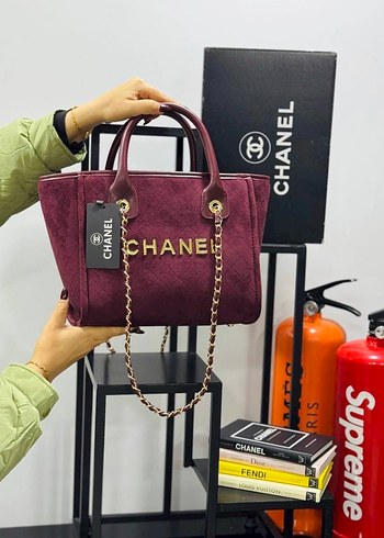 Zincir Detaylı Siyah Süet Kadın Çanta - Görsel 5