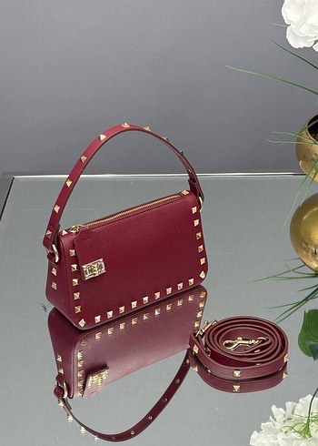 Beyaz Yılan Desenli Deri Kadın Çanta - Görsel 10