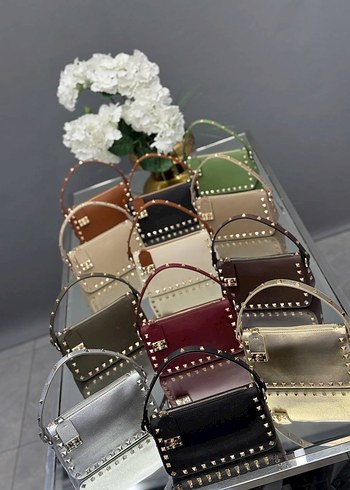 Beyaz Yılan Desenli Deri Kadın Çanta - Görsel 19