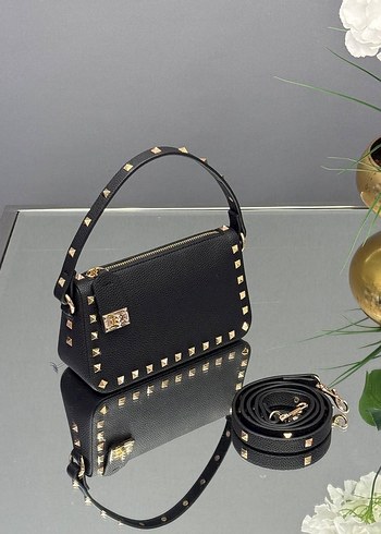 Beyaz Yılan Desenli Deri Kadın Çanta - Görsel 14