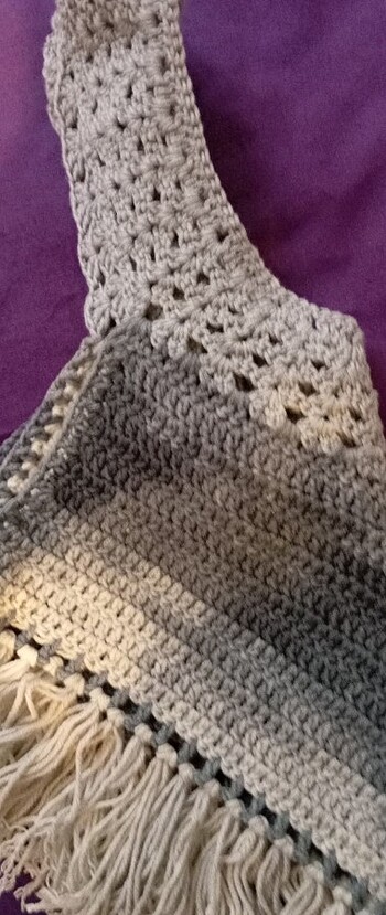 Koton iplikten ince tığ işi - Görsel 4