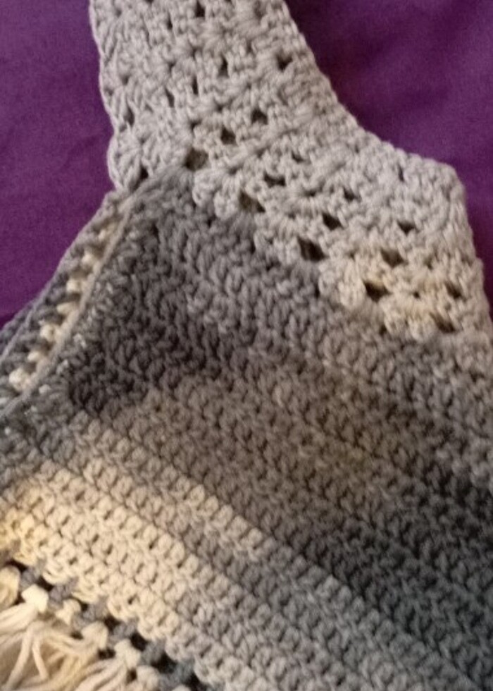 Koton iplikten ince tığ işi - Görsel 4