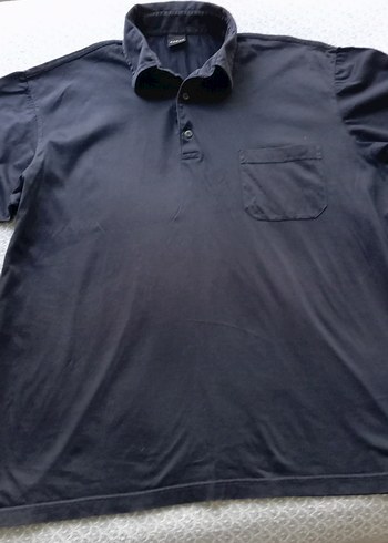 Siyah Denim Erkek Polo Tişört - Görsel 2