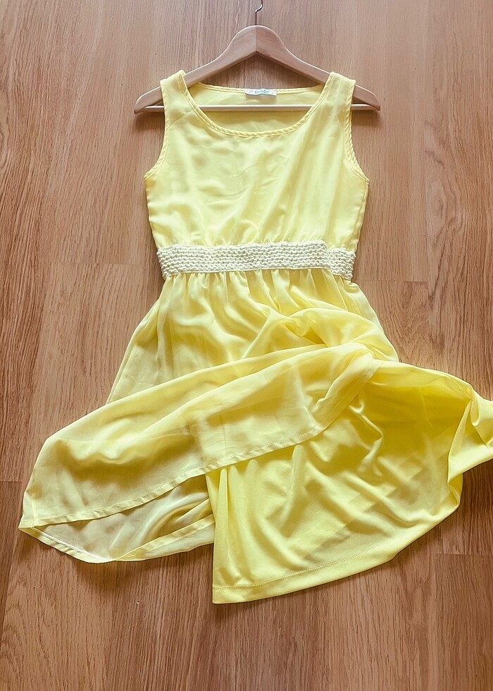 Şifon elbise - Görsel 4