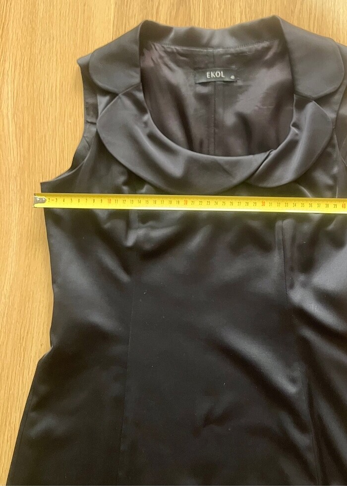 Ekol Abiye Tafta Elbise - Görsel 5