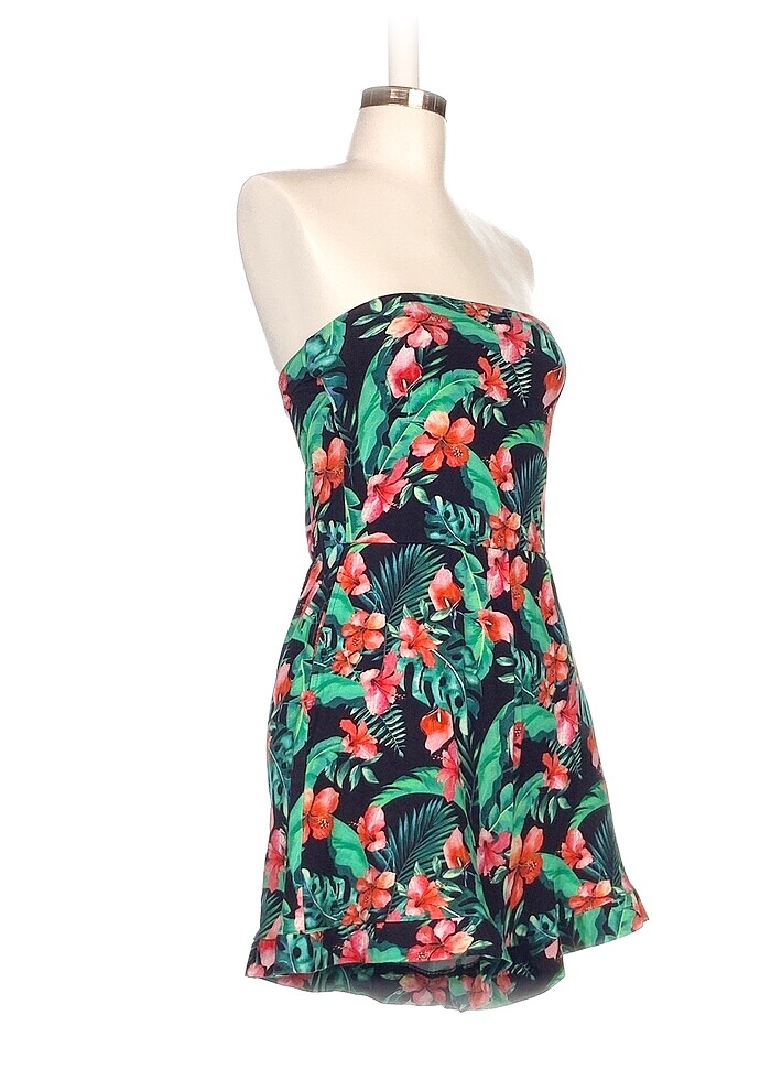 Vintage Love Kısa Tulum %70 İndirimli. - Görsel 2