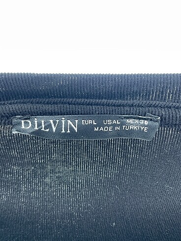 l Beden siyah Renk Dilvin Bluz %70 İndirimli.