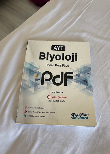 AYT Biyoloji Planlı Ders Föyü PDF