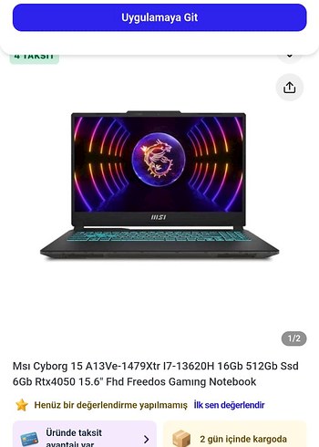 msi dizüstü - Görsel 4