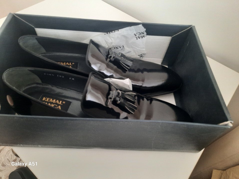 Siyah Erkek Püsküllü Klasik Ayakkabı - Görsel 3