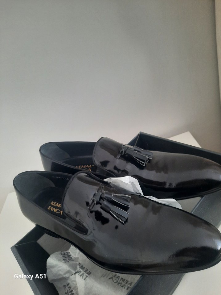 Siyah Erkek Püsküllü Klasik Ayakkabı - Görsel 2