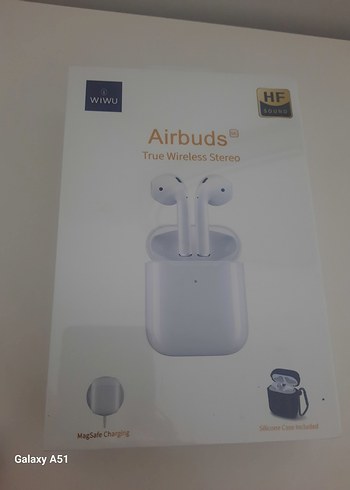 Kablosuz Beyaz Kulaklık, Dokunmatik Kontrol - Görsel 2