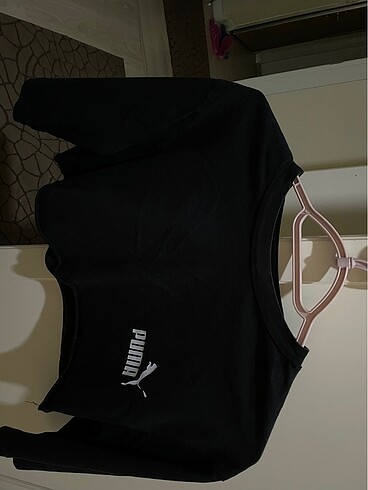 siyah crop tshirt