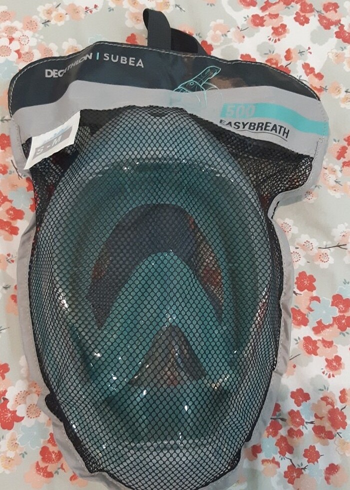 Decatlon Subea 500 easybreath havuz maskesi - Görsel 2