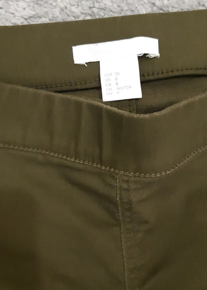 H&m bayan likralı tayt pantolon rahat - Görsel 2
