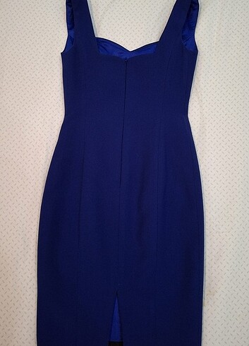 Tasarım mavi elbise - Görsel 2