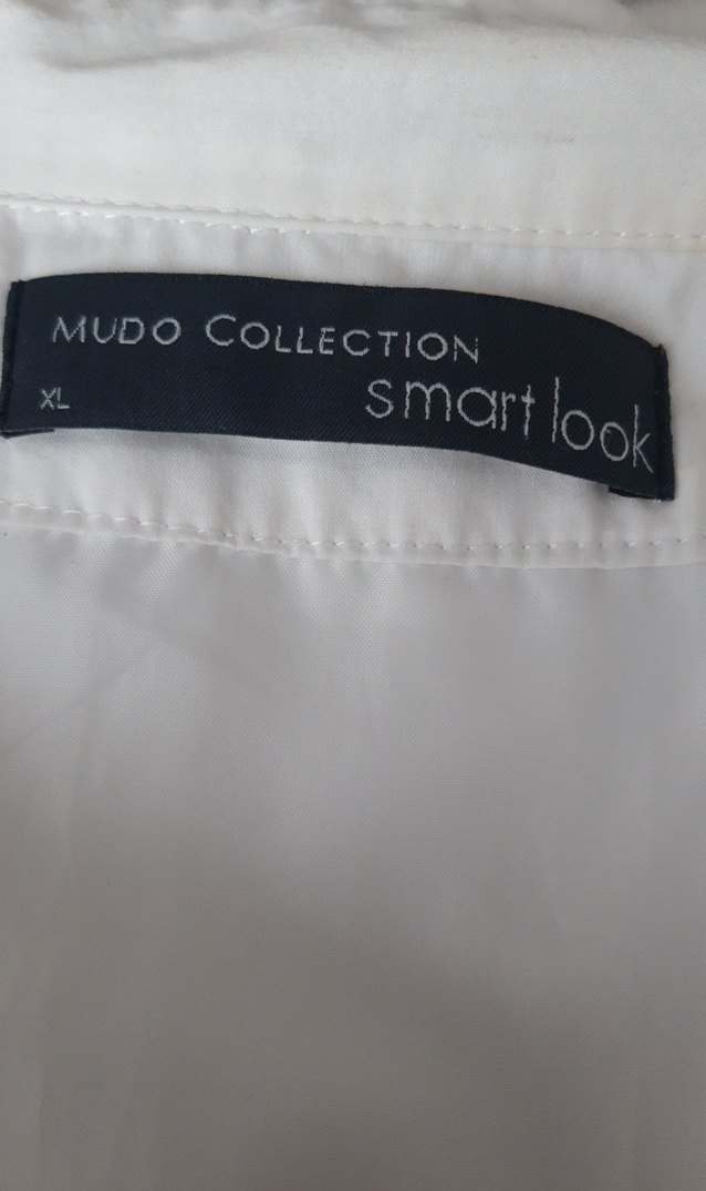 Beyaz Piliseli Pamuklu Midi Elbise - Görsel 3