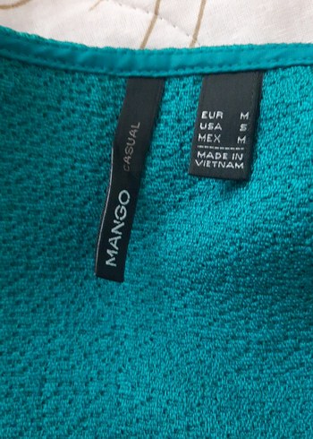 Turkuaz Kadın Triko Midi Elbise - Görsel 4