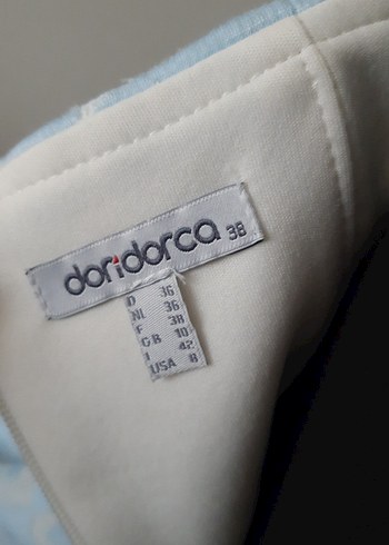 Mavi Drapeli Mini Straplez gece Elbisesi - Görsel 4