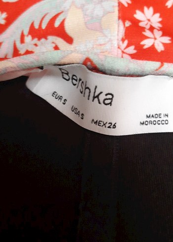 Kırmızı desenli rahat Uzun Askılı Elbise - Görsel 4