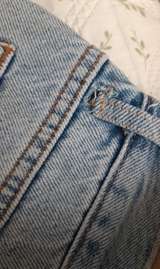 Mavi Midi Boy Salaş Denim Kadın Jean - Görsel 4