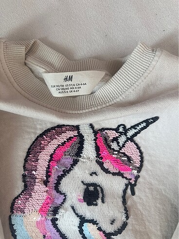 H&M Unicorn swet