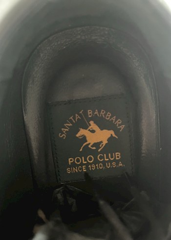 U.S Polo Assn. Parlak Siyah Yılan Desenli Klasik Erkek Ayakkabı