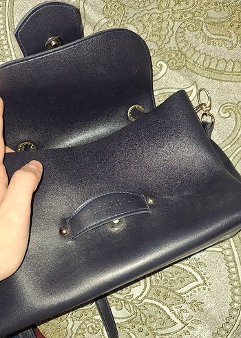 lacivert Kadın Çanta - Görsel 5