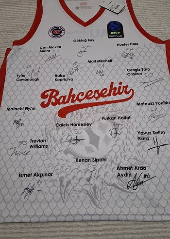 Bahçeşehir spor klubu imzali forma - Görsel 3