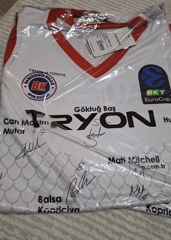 Bahçeşehir spor klubu imzali forma - Görsel 2