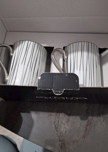 Kütahya porselen 2li kupa - Görsel 3