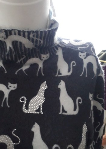 yumoş Kedi kazak - Görsel 2