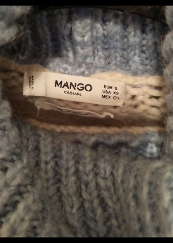 Boğazlı Oversize YÜN Kazak - Görsel 2