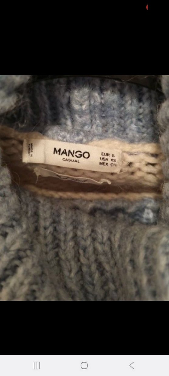 Boğazlı Oversize YÜN  Kazak - Görsel 2