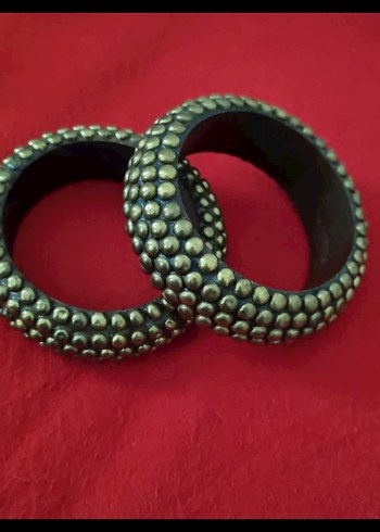 Vintage Ahsap  Bilezik - Görsel 2