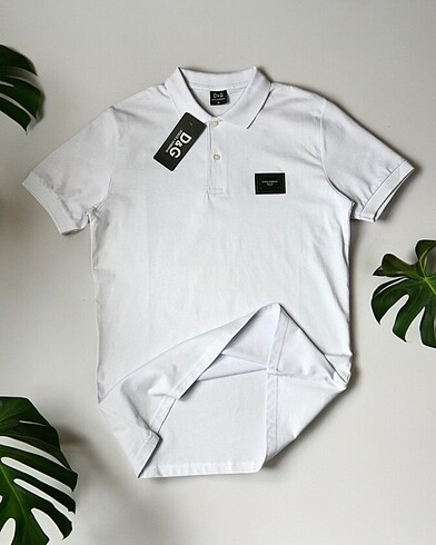 xl Beden beyaz Renk NEW SEASON!! Dolce Gabbana Polo Yaka