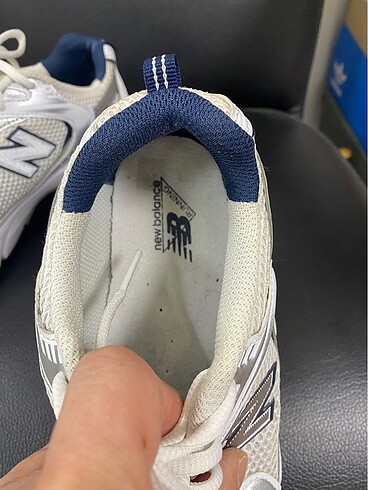 38,5 Beden beyaz Renk New balance 530 orjinal 38,5