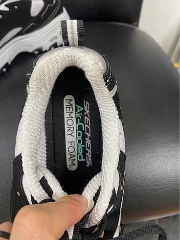 37 Beden siyah Renk Skechers D LİTES 37 orjinal