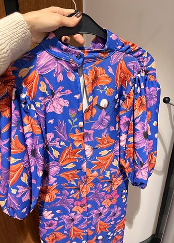 Çiçekli Elbise - Görsel 6