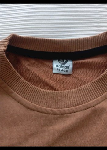tek beden Beden kahverengi Renk Erkek Kahverengi Adidas Sweatshirt