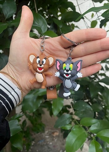 Renkli Püsküllü Street Wear Anahtarlık adet