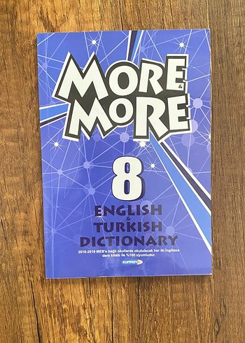 More More 8 İngilizce Türkçe Sözlük