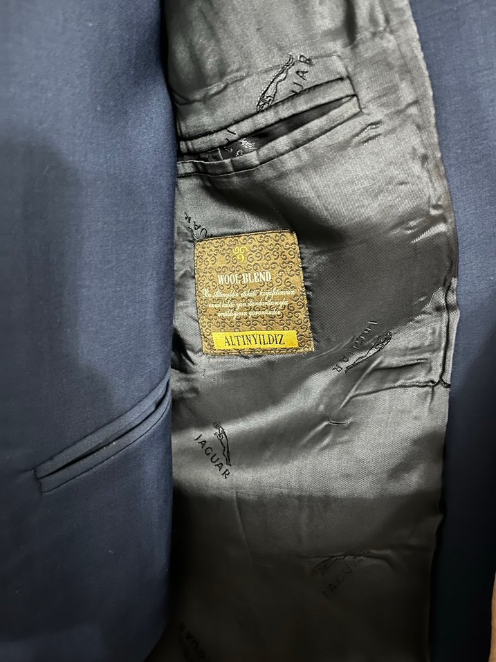 Erkek Lacivert Modern Klasik Takım Elbise - Görsel 3