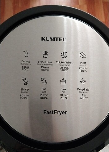 Kumtel Kumtel Fastfryer 